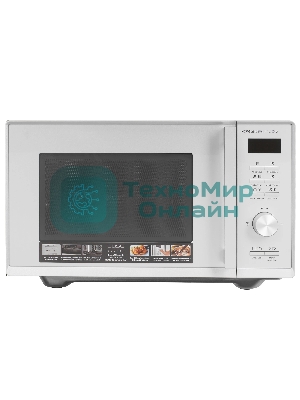 Микроволновая печь CASO HCMG 25 Ceramic Chef серый/черный, 25 л, 900 Вт, переключатели - кнопки