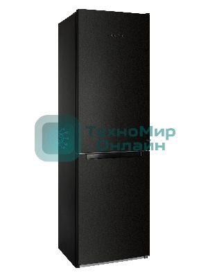 Холодильник Nordfrost NRB 152 B черный двухкамерный 205/115 л морозилка снизу, капельная система