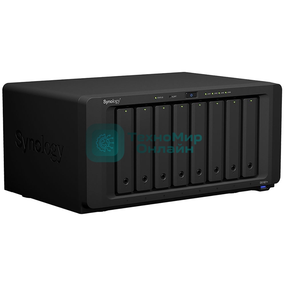 СХД настольное исполнение 8BAY NO HDD USB3 SYNOLOGY DS1821+