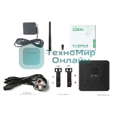 Мини ПК ZOTAC ZBOX MI668, Barebone, Intel i7-1360P, 2x DDR5-5200/4800 SO-DIMM, M.2 SSD SLOT, 2x GLAN, WIFI, BT, USBDRV, DP/HDMI, EU+UK PLUG