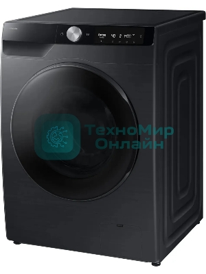 Стирально-сушильная машина Samsung WD11DG6B85BBLP черный, загрузка фронтальная 11 кг, 1400 об/мин, класс: A