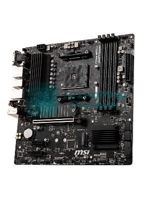 Материнская плата MSI B550M PRO-VDH WIFI, AM4, AMD B550, 4xDDR4, 4xSATA, 2xM.2, 1xPCIe 4.0 x16, 2xPCIe x1, 1xDisplayPort, 1xHDMI, 1xVGA, 1x 1Gb LAN, 2xUSB 2.0, 4xUSB 3.2 Gen 1, 3x3.5 мм, 7.1, mATX