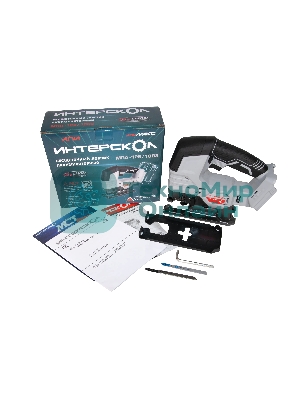 Лобзик электрический бесщеточный аккумуляторный 18W Интерскол МПА-125/18ВЭ 939.0.0.70