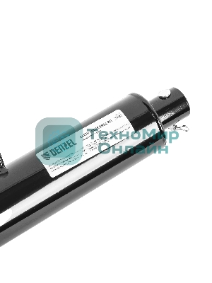 Шнек для грунта Denzel E-300, диаметр 300мм, длина 800мм,соединение 20мм, несъемный нож