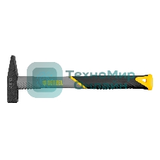 Молоток слесарный Denzel 200 г, кованый, фибергласовая рукоятка c TPR покрытием