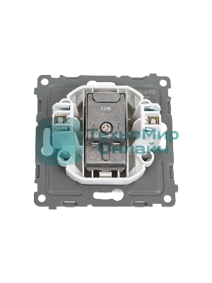 Розетка TV TOKOV ELECTRIC оконечная СП Pixel 1DB механизм бежевый