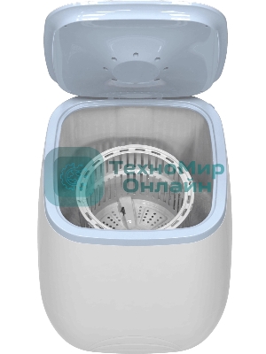 Стиральная машина Белоснежка BRP350WB белый, загрузка вертикальная 3,5 кг, Без отжима, класс: А