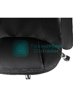 Кресло Бюрократ CH-868SL черный, экокожа