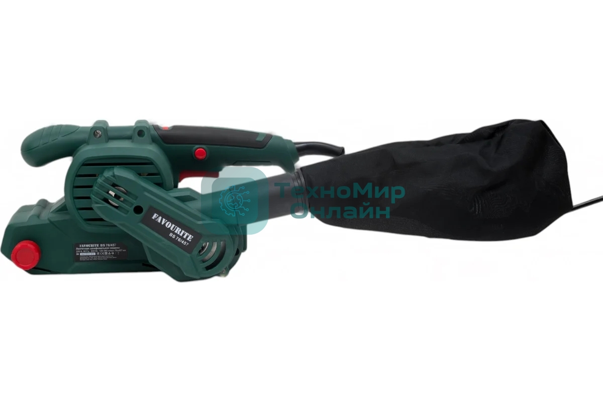 Ленточная шлифовальная шашина FAVOURITE BS 76/457 800Вт, 76x457мм, 120-380м/мин