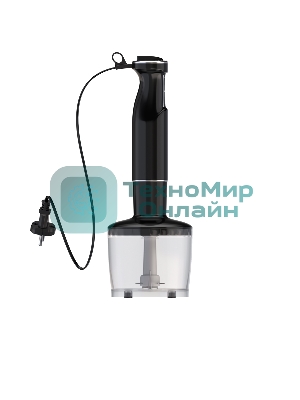 Блендер ручной Maxvi HB1541S черный
