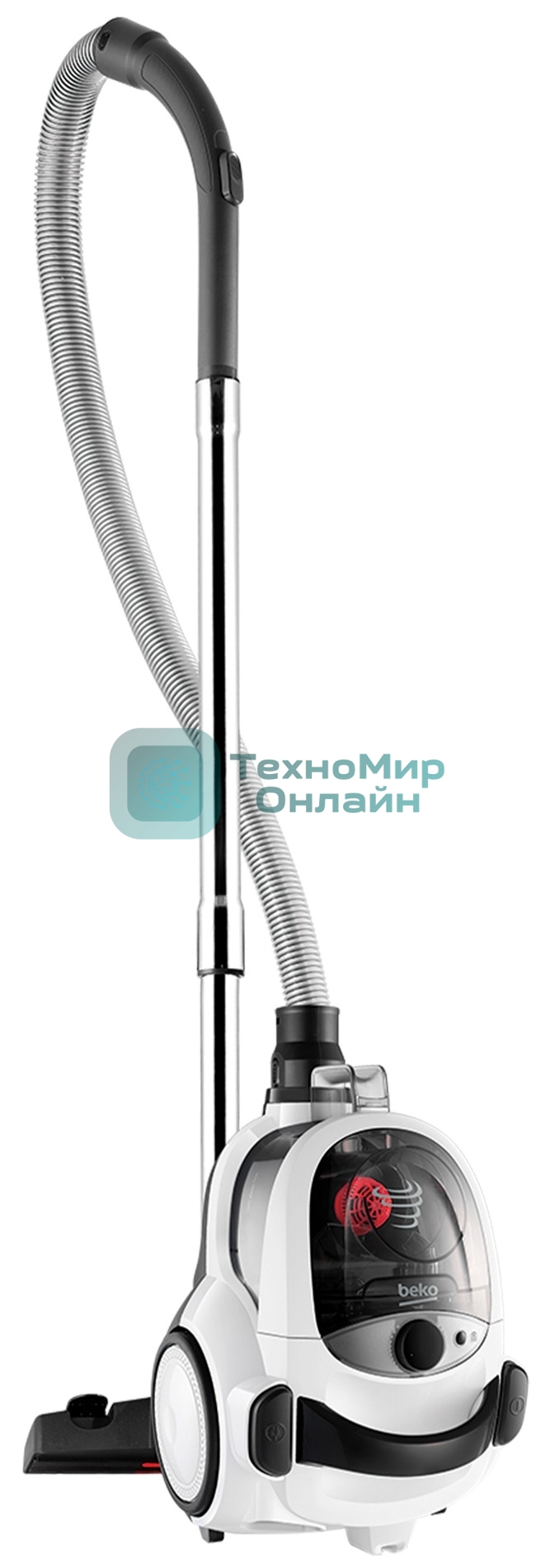 Пылесос Beko BKS 5423 белый, 280/1550 Вт, уборка сухая, пылесборник контейнер 1,5 л