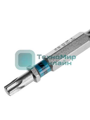Бита Gross Torx 25х50 мм, сталь S2, шестигр., 2 шт.