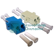 Адаптер оптический TWT LC, MM, дуплексный, корпус SC