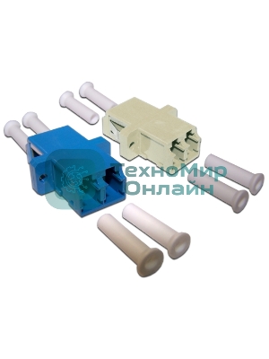 Адаптер оптический TWT LC, MM, дуплексный, корпус SC