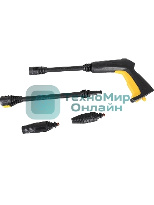 Минимойка-пылесос Huter W150-MF желтый/черный, 1700 Вт, 365 л/ч, 8 м