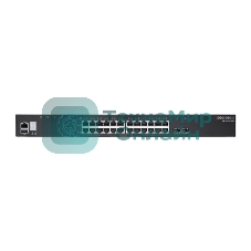 Коммутатор ECS4620-28P Edge-corE 24 x GE + 2 x 10G SFP+ ports + 1 x expansion slot (for dual 10G SFP+ ports) L3 Stackable Switch, w/1 x RJ45 console port, 1 x USB type A storage port, RPU connector, Stack up to 4 units,PoE Budget max. 410W