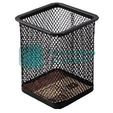 Подставка Deli E9174 для письменных принадлежностей, черный, металл, сетка