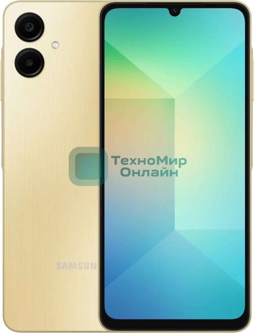 Смартфон Samsung Galaxy A06 SM-A065F 4/64Gb золотистый