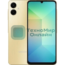 Смартфон Samsung Galaxy A06 SM-A065F 4/64Gb золотистый