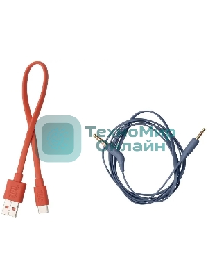 Беспроводные/проводные наушники JBL Tune 770NC синий, полноразмерные, Bluetooth + проводной, активное шумоподавление, до 70 ч