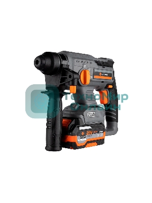 Бесщеточный перфоратор Anycons AC-H408 SDS+, 2 Дж, 21В, 2 акб, AC-H4082