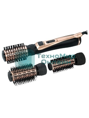 Фен-щётка BRAYER BR3100 черный/золотистый, 1000 Вт, 35/40/50 мм