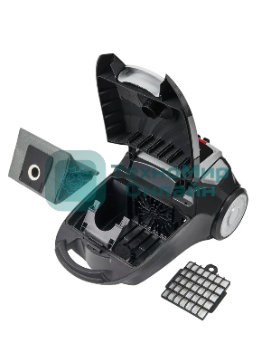 Пылесос IDEAL VC-2000 черный, 450/2000 Вт, уборка сухая, пылесборник мешок 2,3 л