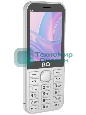 Мобильный телефон BQ 2843 Air серебристый