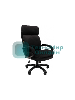 Кресло Chairman Home 505 черный, ткань, 120 кг