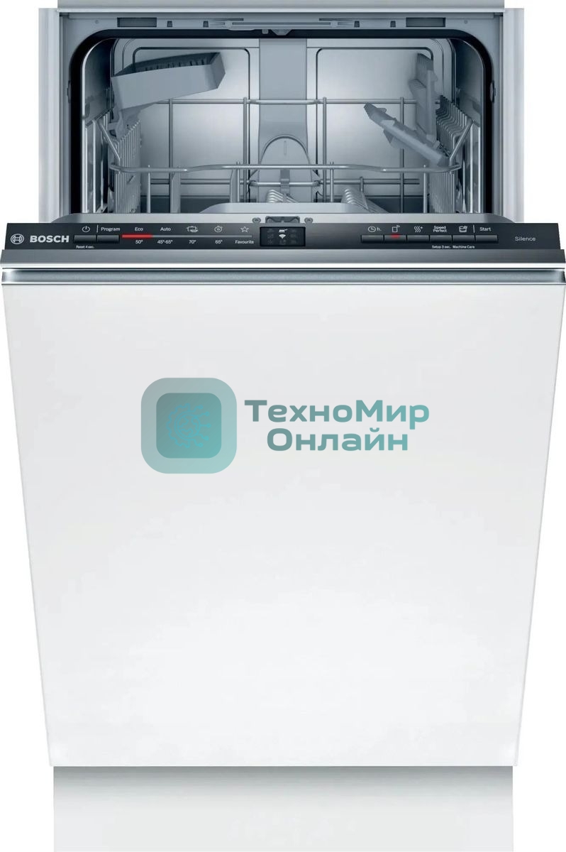 Встраиваемая посудомоечная машина Bosch SPV2IKX10E, черный, 44.8 см, 9 компл., 48 дБ, класс A+