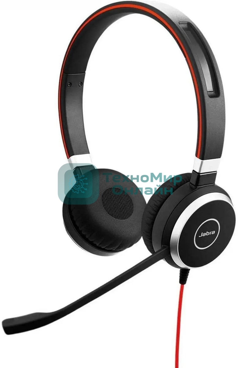 Гарнитура Jabra Evolve 40 MS чёрный, проводная