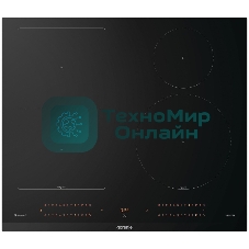 Варочная панель Gorenje, 60 см, индукция, 4 зоны нагрева, слайдерное управление, таймер, функция Bridge, функция PowerBoost, автопрограммы, автоопределение посуды, StableHeat, защита от детей, черный