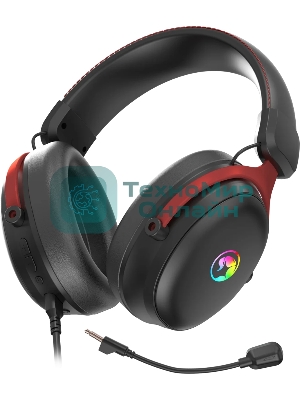 Гарнитура Marvo HG9076W Tactic X Pro чёрный, беспроводная + проводная, радиоканал, до 12 ч, подсветка, совместимость с PS5, Xbox