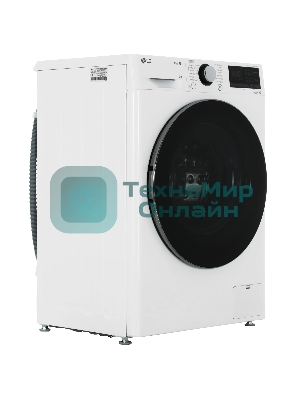 Стиральная машина LG F2V9FW9W белая, загрузка фронтальная 9 кг, 1200 об/мин, класс A