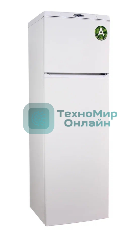 Холодильник DON R-236 B белый двухкамерный 250/70л морозилка сверху