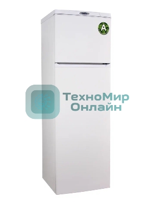 Холодильник DON R-236 B белый двухкамерный 250/70л морозилка сверху