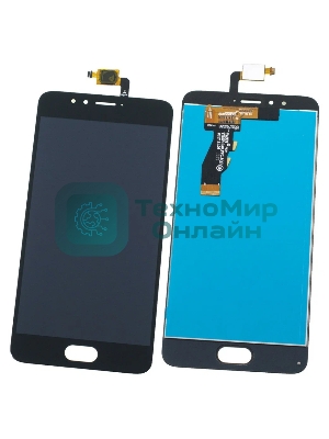 Дисплей для Meizu M5s, черный