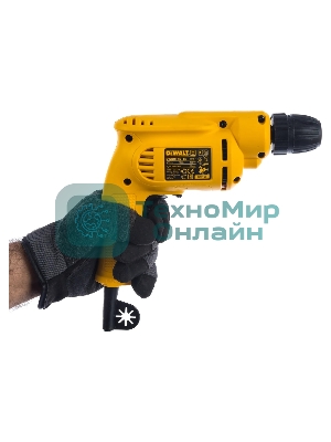 Дрель DeWalt DWD014S-QS, 550 Вт, сетевая, безударная