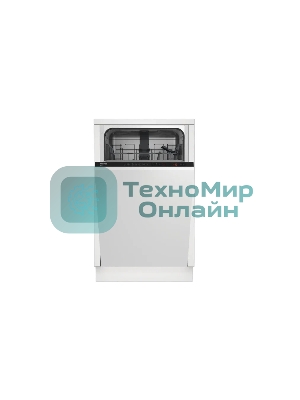 Встраиваемая посудомоечная машина Beko BDIS1W961, белый, 44.8 см, 9 компл., 55 дБ, класс A