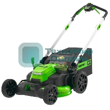 Газонокосилка аккумуляторная GreenWorks GD60LM61, 60V, 61 см, самоходная, бесщеточная, без АКБ и ЗУ (2519107)