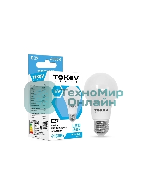 Лампа светодиодная TOKOV ELECTRIC 16Вт А60 6500К Е27 176-264В