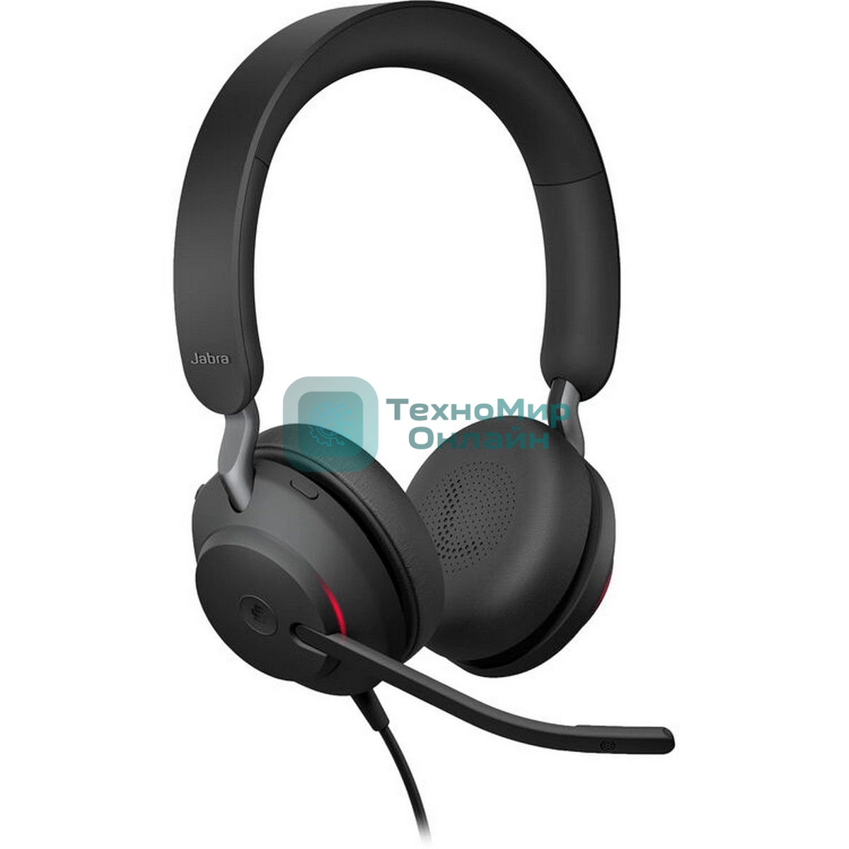 Гарнитура Jabra Evolve2 40 SE чёрный, проводная