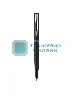 Ручка шариковая Waterman Graduate Allure (CW2068192) LaqBlack CT, M, синие чернила, подарочная коробка