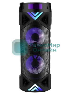 Минисистема Hyundai H-MC180 черный 80Вт/FM/USB/BT/SD/MMC