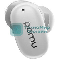 Наушники TWS Padmate T11P белый, внутриканальные, Bluetooth, до 7 ч