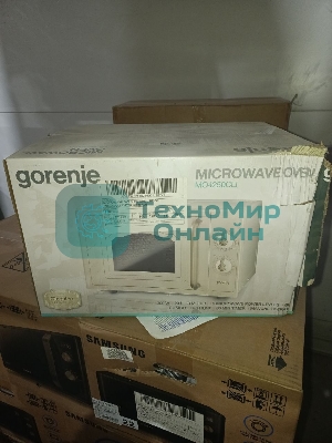 (Поврежденная упаковка) Микроволновая печь GORENJE 20L GRILL BEIGE MO4250CLI 434738