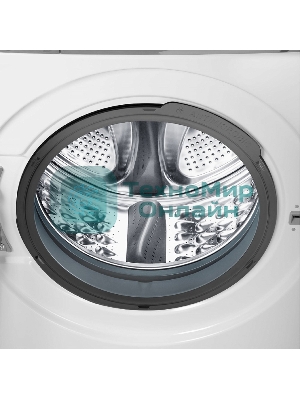 Стирально-сушильная машина Maunfeld MFWD14106WH03 белый, фронтальная загрузка 10, 1400 об/мин, класс В
