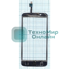 Сенсорное стекло (тачскрин) для ZTE Blade A310, серое