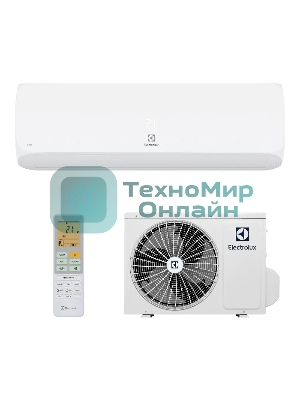 Кондиционер сплит-система Electrolux Loft EACS-07HAL/N8 7000 BTU, 20 м², 26 дБ, охлаждение, обогрев, белый