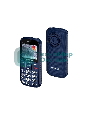 Мобильный телефон Maxvi B5ds up синий